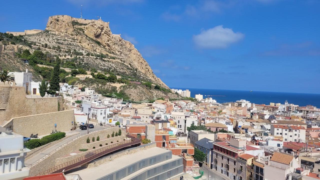 Corazon De Alicante Con Vistas Al Mar Y Al Castillo 外观 照片